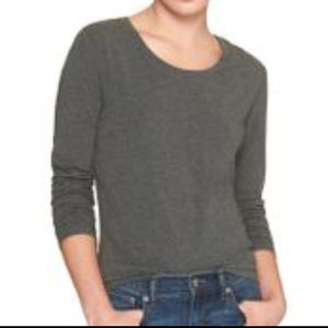 Banana Republic Crew Neck Long Sleeve Tee Shirt